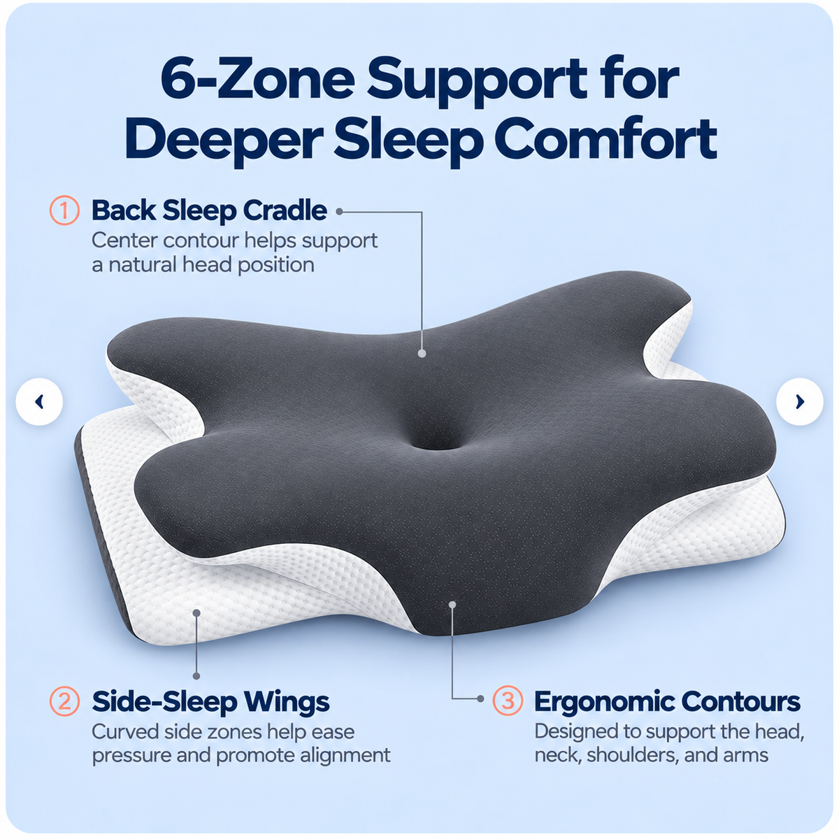 Solenne HushAlign™ Pillow